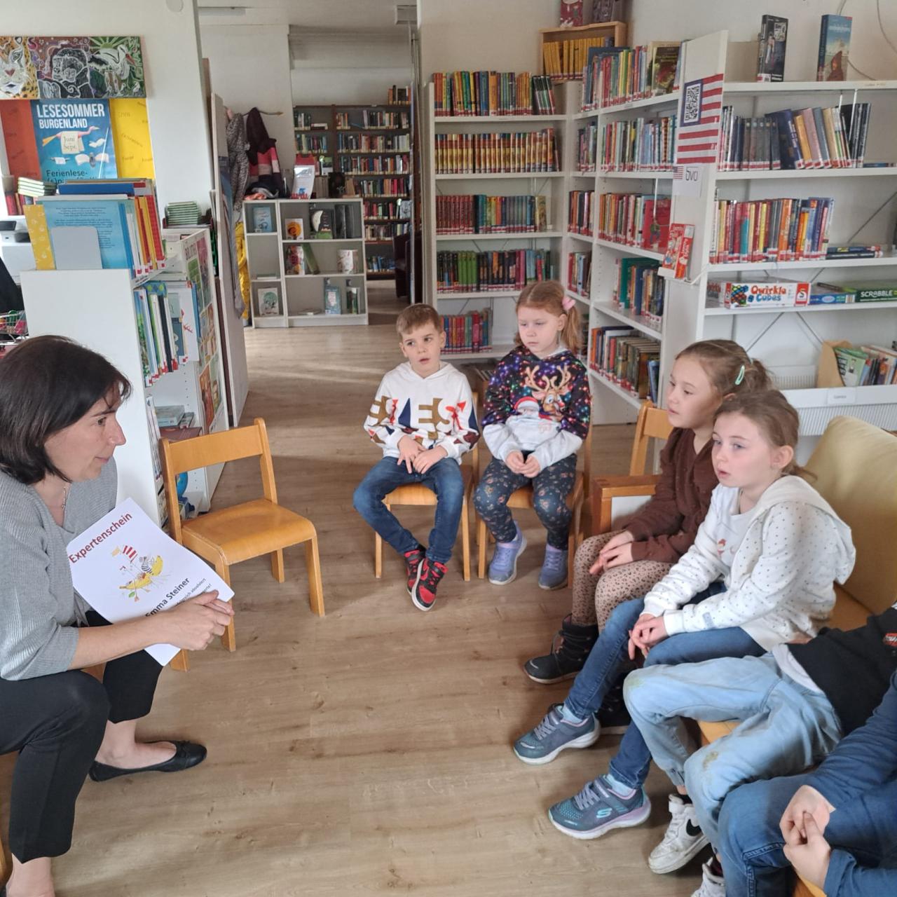 Karina stellt den Expertenschein vor